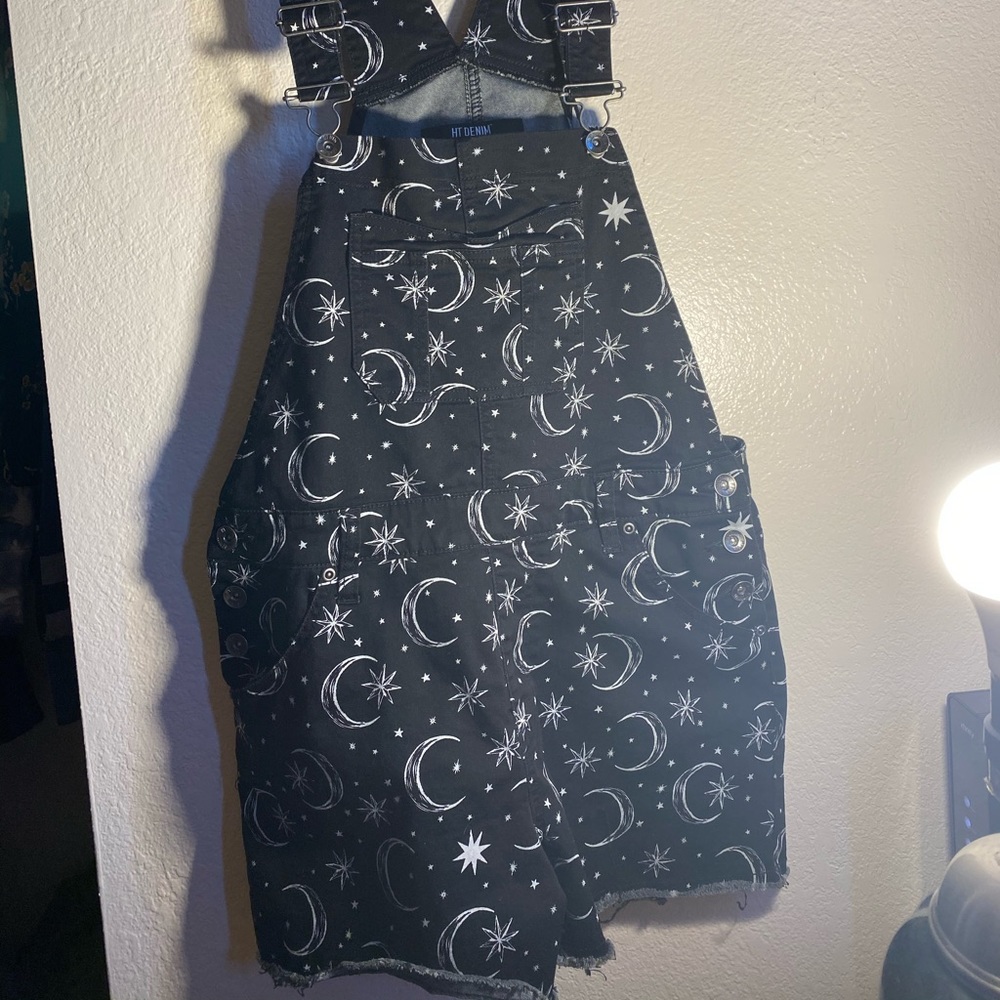 Black overalls